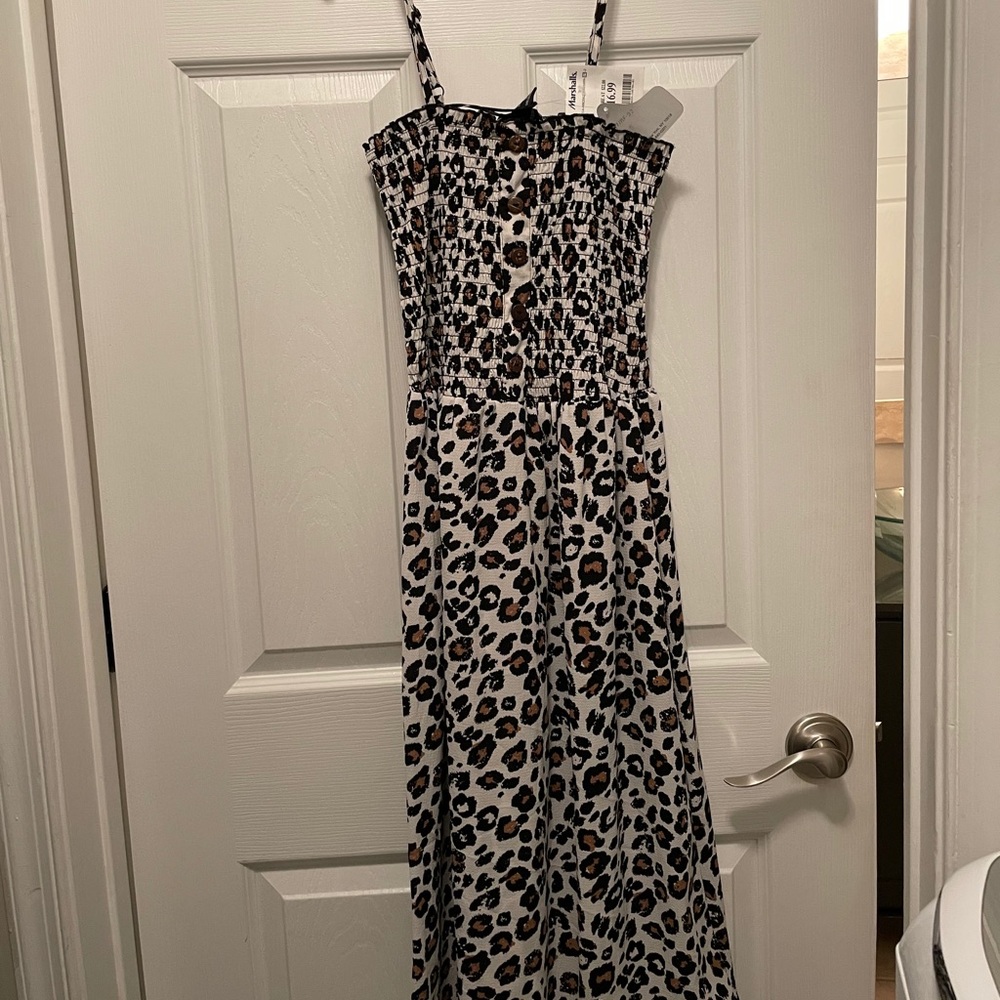 Leopard dress NWT